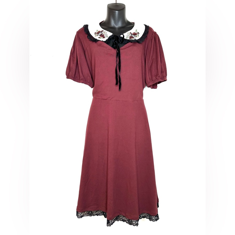 Hot Topic Harry Potter 3XL Deathly Hallows Sweetheart Dress Wizarding World